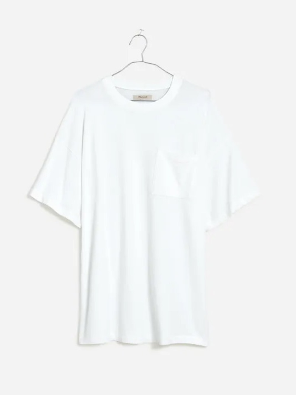 Garment-Dyed Oversized Pocket Tee